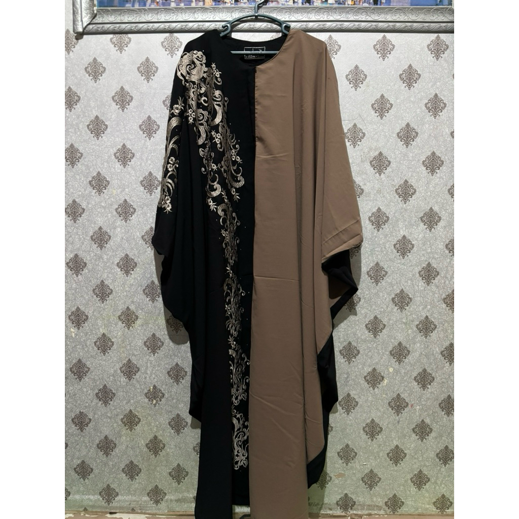 preloved abaya batwing | abaya batwing lokal | alkhatib