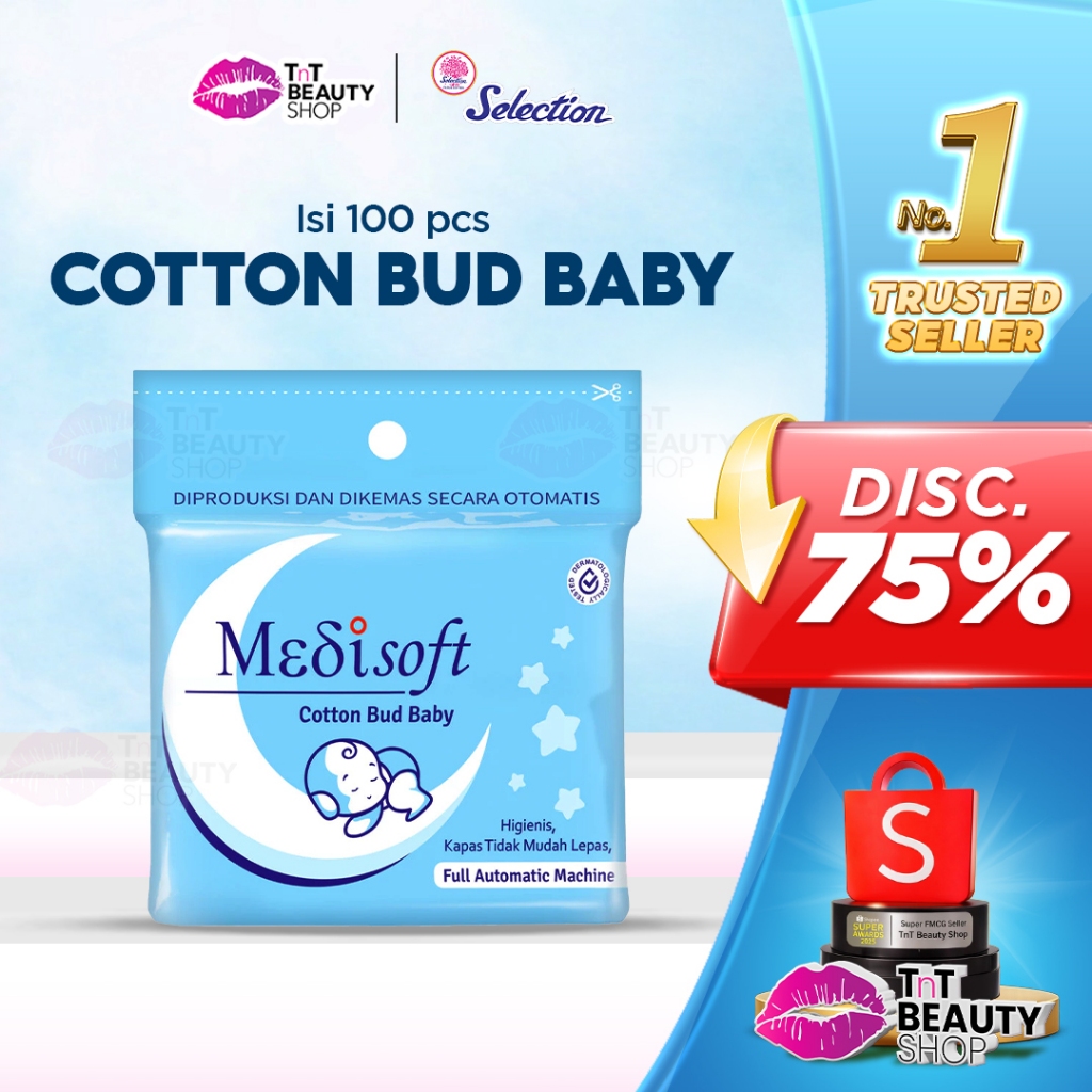 Selection Medisoft Cotton Bud Baby 100 | TnT Beauty Shop