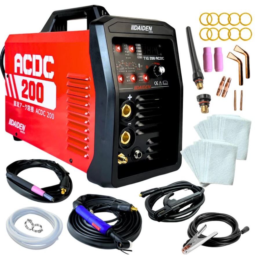 Mesin Las DAIDEN TIG 200 AC DC / Travo Las Inverter 200 - Trafo Mesin Las Listrik TIGi 200 DAIDEN