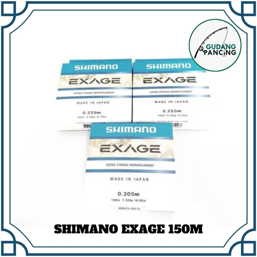 Senar Pancing Shimano Exage 150M
