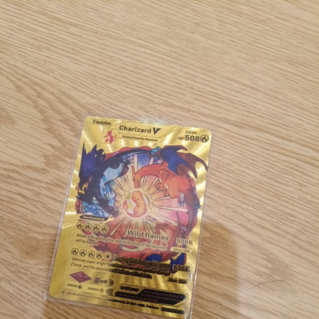 kartu pokemon charizard langka