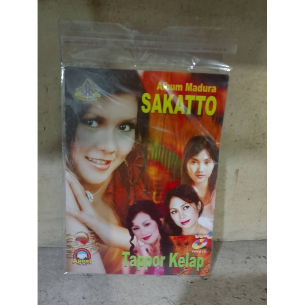 VCD original album lagu Madura Sakatto