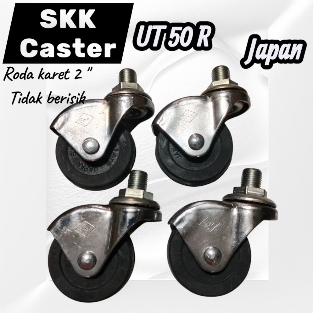 Roda caster SKK UT 50 R baut (4pc/set)