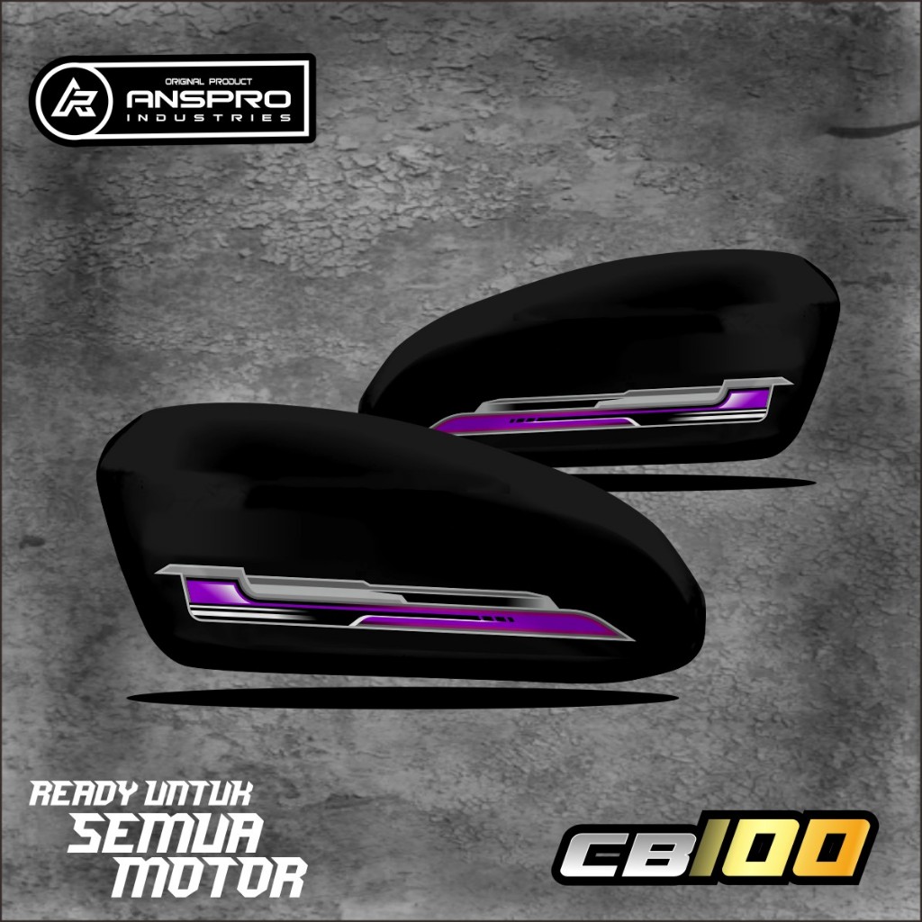 STRIPING CB 100 STIKER MOTOR STRIPING CB 100 VINYL TRANSPARAN HOLOGRAM