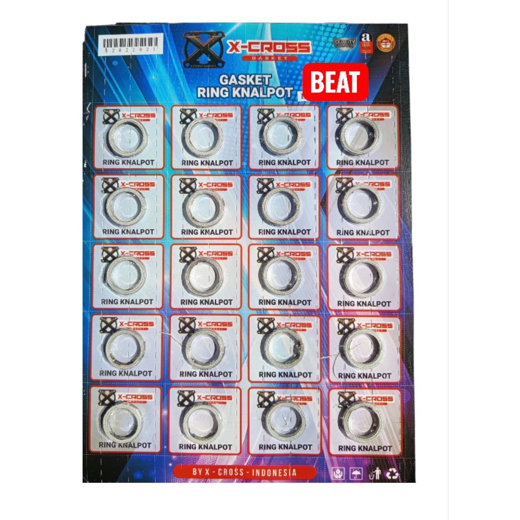 PAKING RING KNALPOT BEAT ISI 20