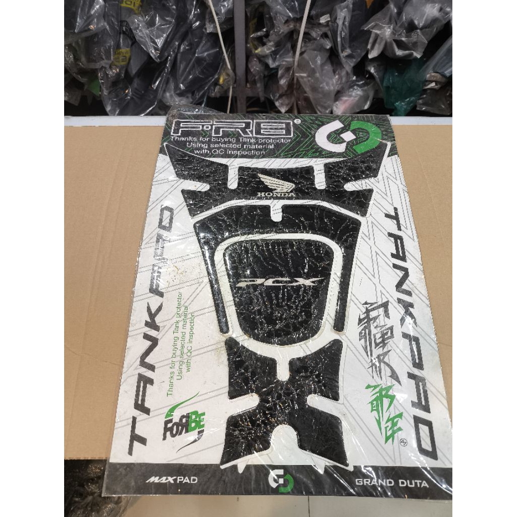STICKER RESIN TANKPAD MOTOR Honda pcx 150 old stiker pelindung tangki depan dackpad karbon