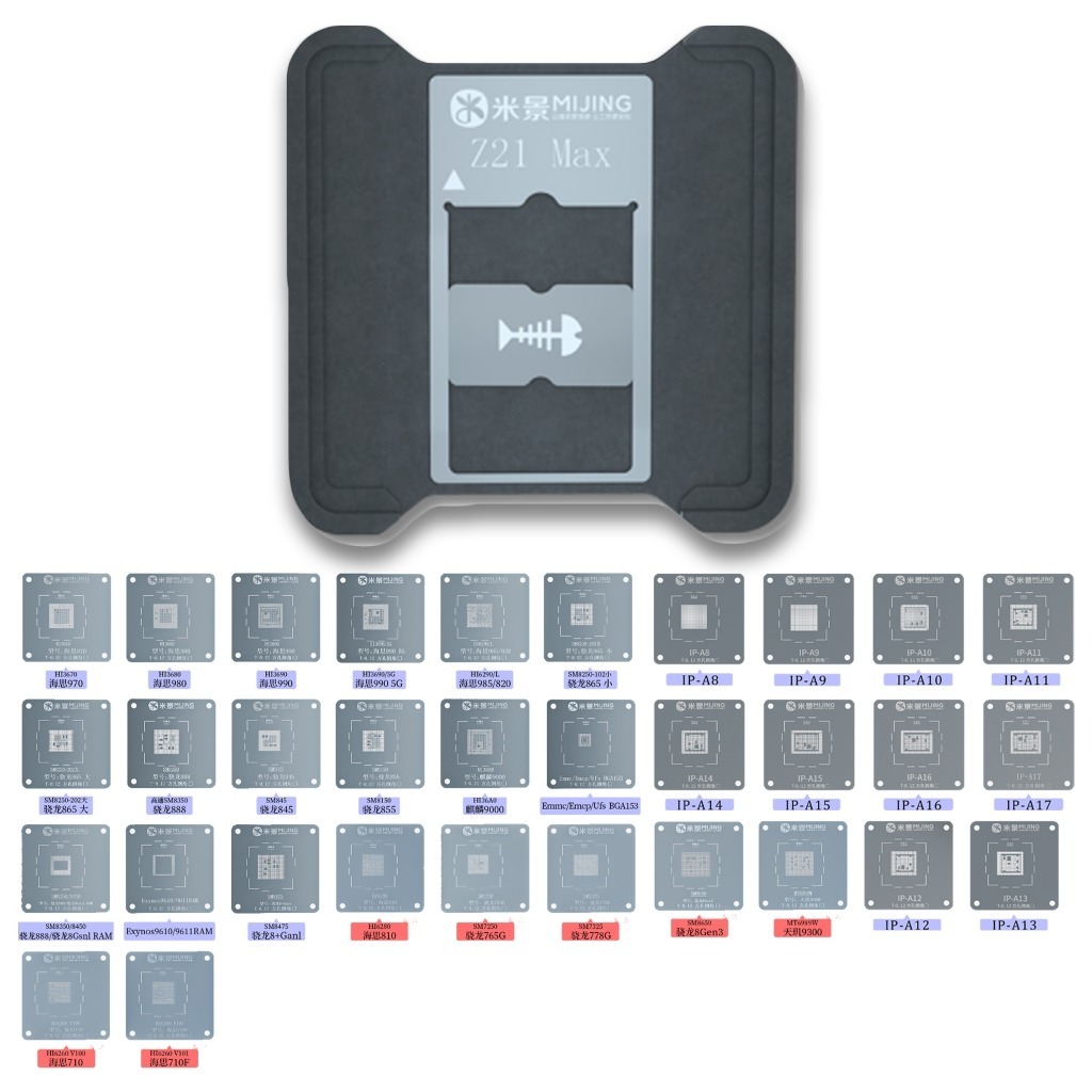 CETAKAN IC CPU MIJING KZT Z21 MAX FOR IPHONE ANDROID ORIGINAL