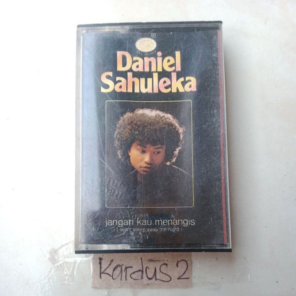 kaset pita jangan kau menangis - Daniel Sahuleka