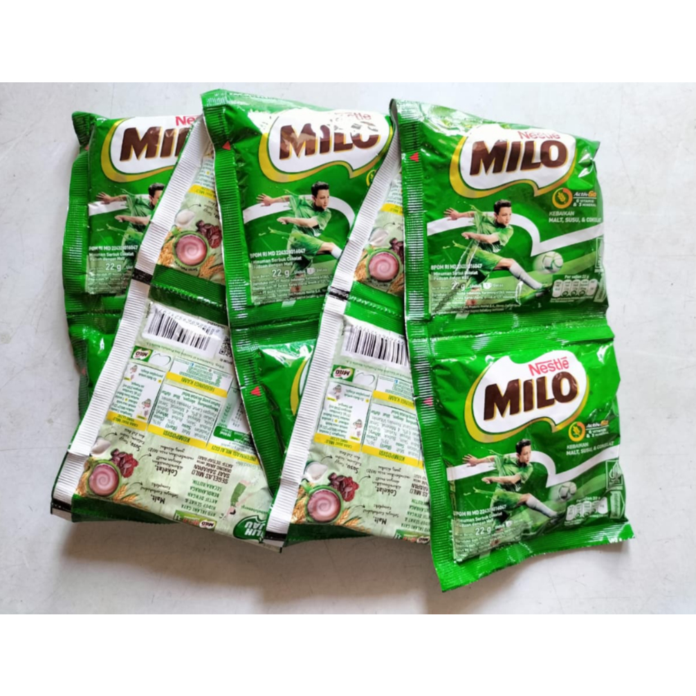 Nestle Milo Susu Milo Sachet 1 Renceng Isi 10 Sachet Produk Milo Nestle