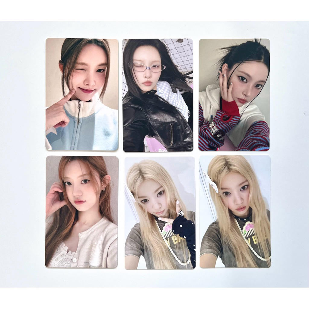 ILLIT YUNAH MINJU MOKA OFFICIAL PHOTOCARD PC