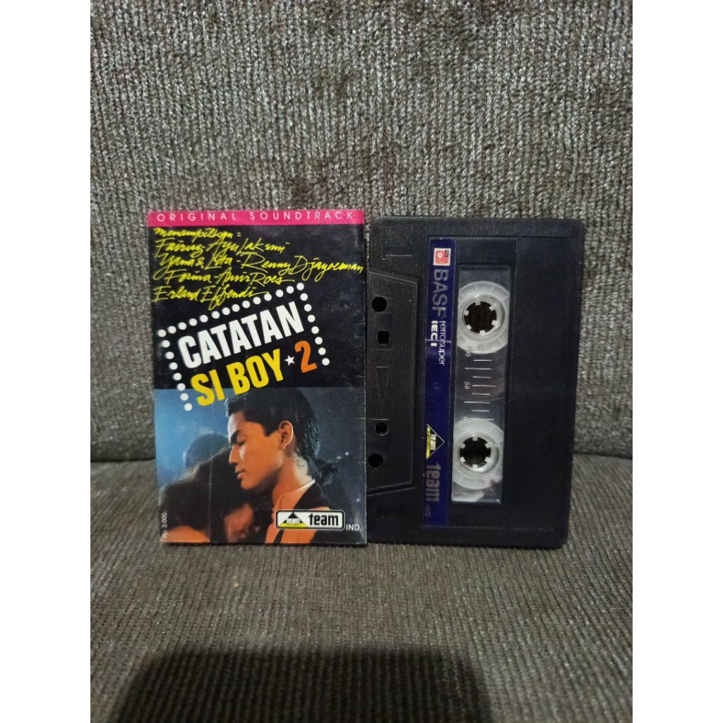 kaset catatan si boy - ost / film / movie soundtrack catatan si boy