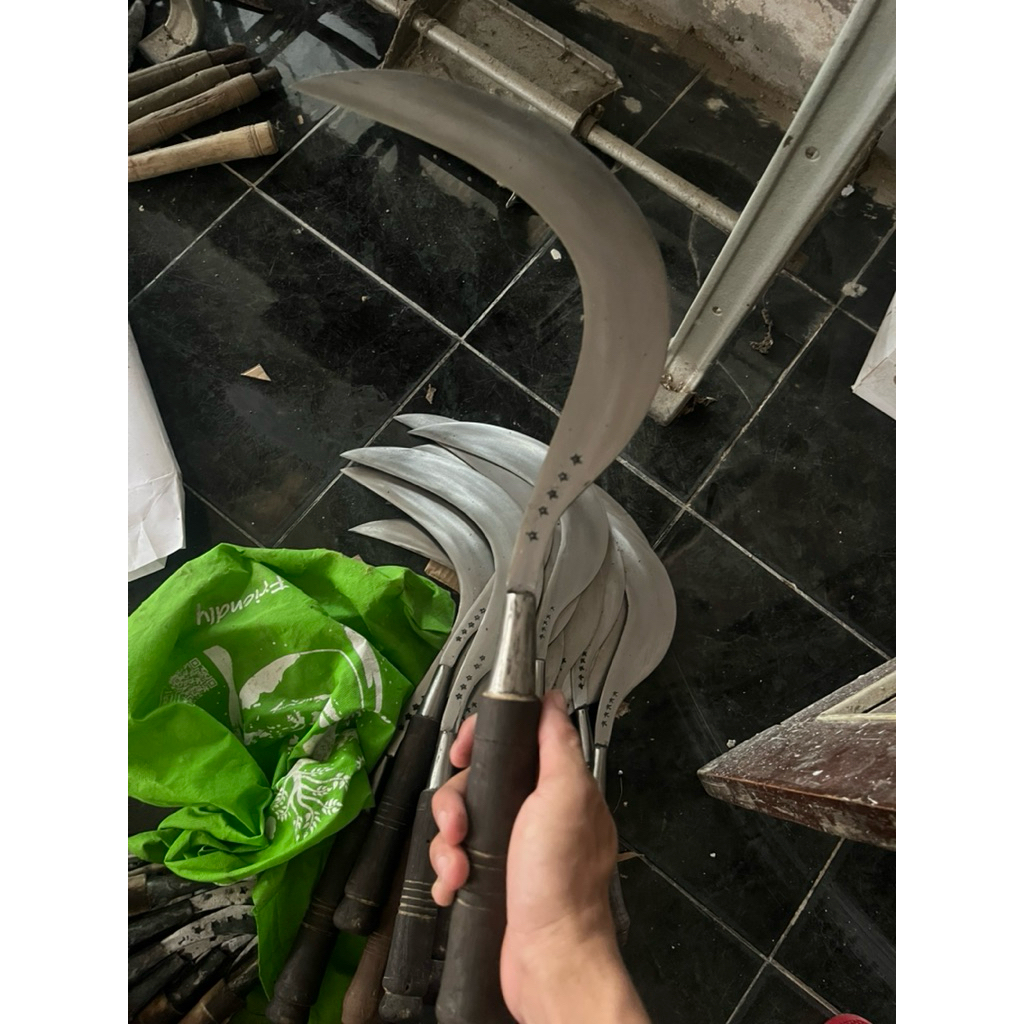 Arit Madura cap bintang lima ful baja asli desain bagus super tajam
