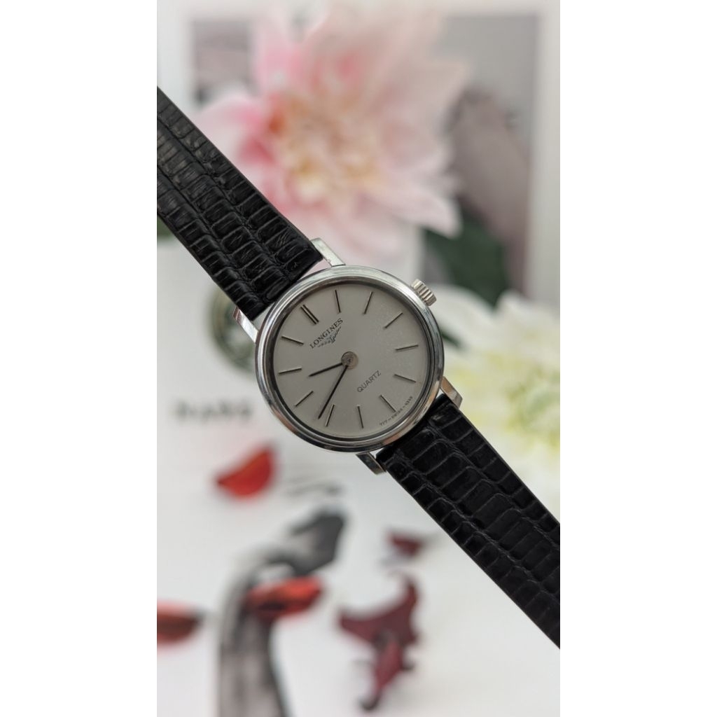 Vintage Longines Quartz Silver Tone