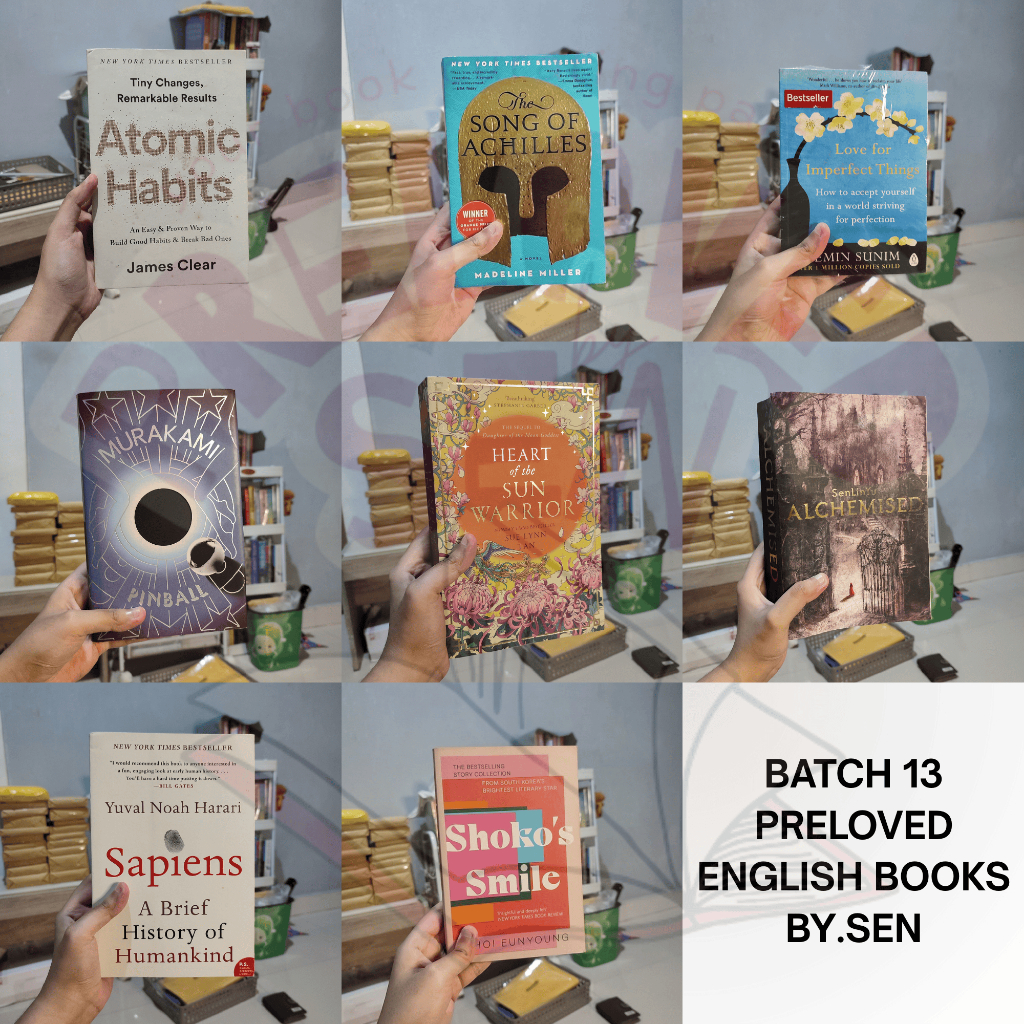 [BACA DESKRIPSI] PRELOVED ENGLISH BOOK BOOKS BUKU NOVEL INGGRIS SECOND SECONDHAND ALCHEMISED HEART O