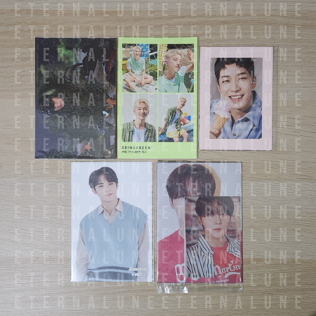 SEVENTEEN Postcard In The Soop Bring Green Huxley Hybe Insight Hoshi Wonwoo Seungkwan
