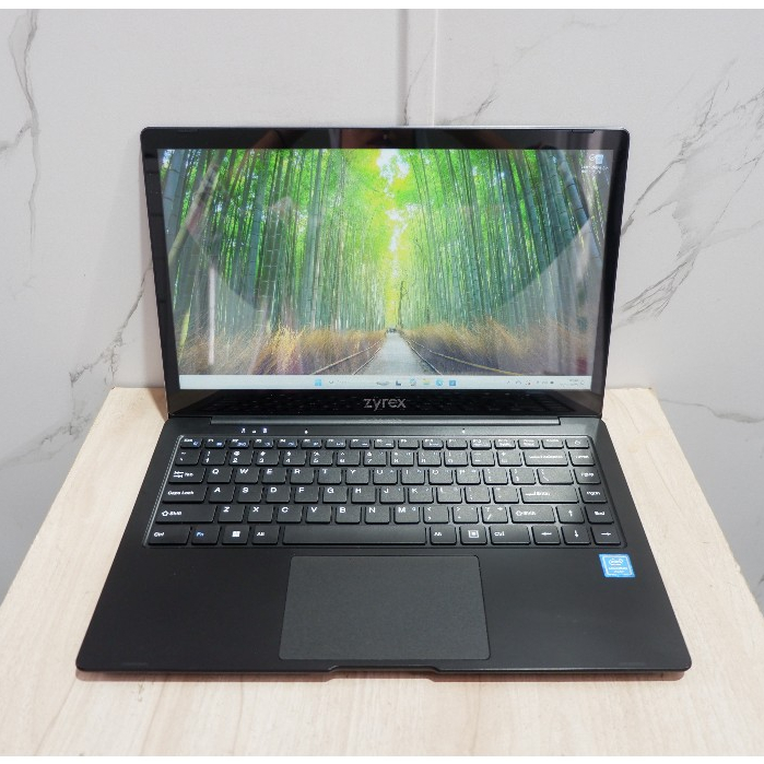 Laptop Zyrex Bunaken Intel Celeron N4000 Ram 4Gb Ssd 256Gb + Emmc 64Gb Slim