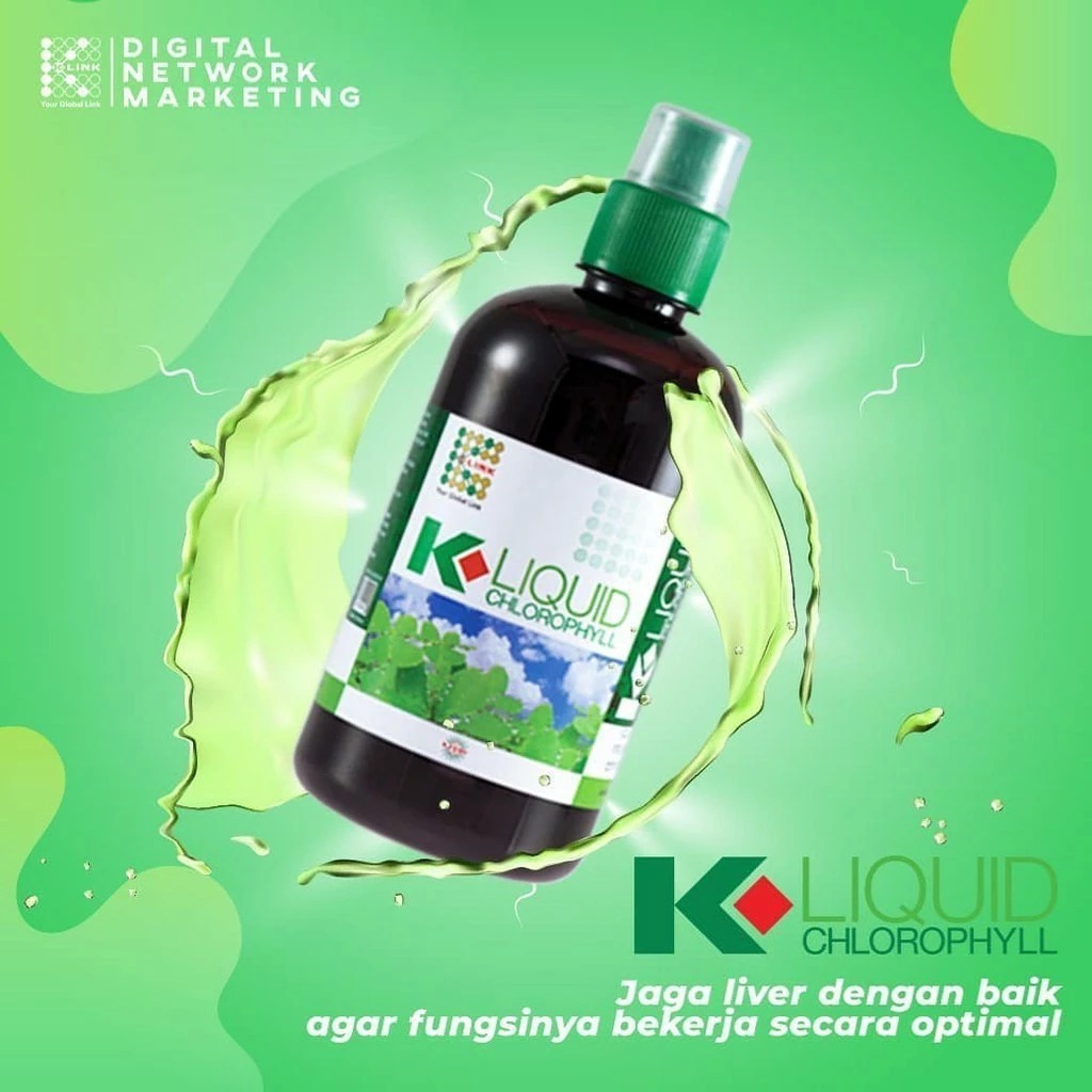 KLOROFIL K LINK 500ml Asli Original | K Link Chlorophyll Liquid Klink Chlorophyll
