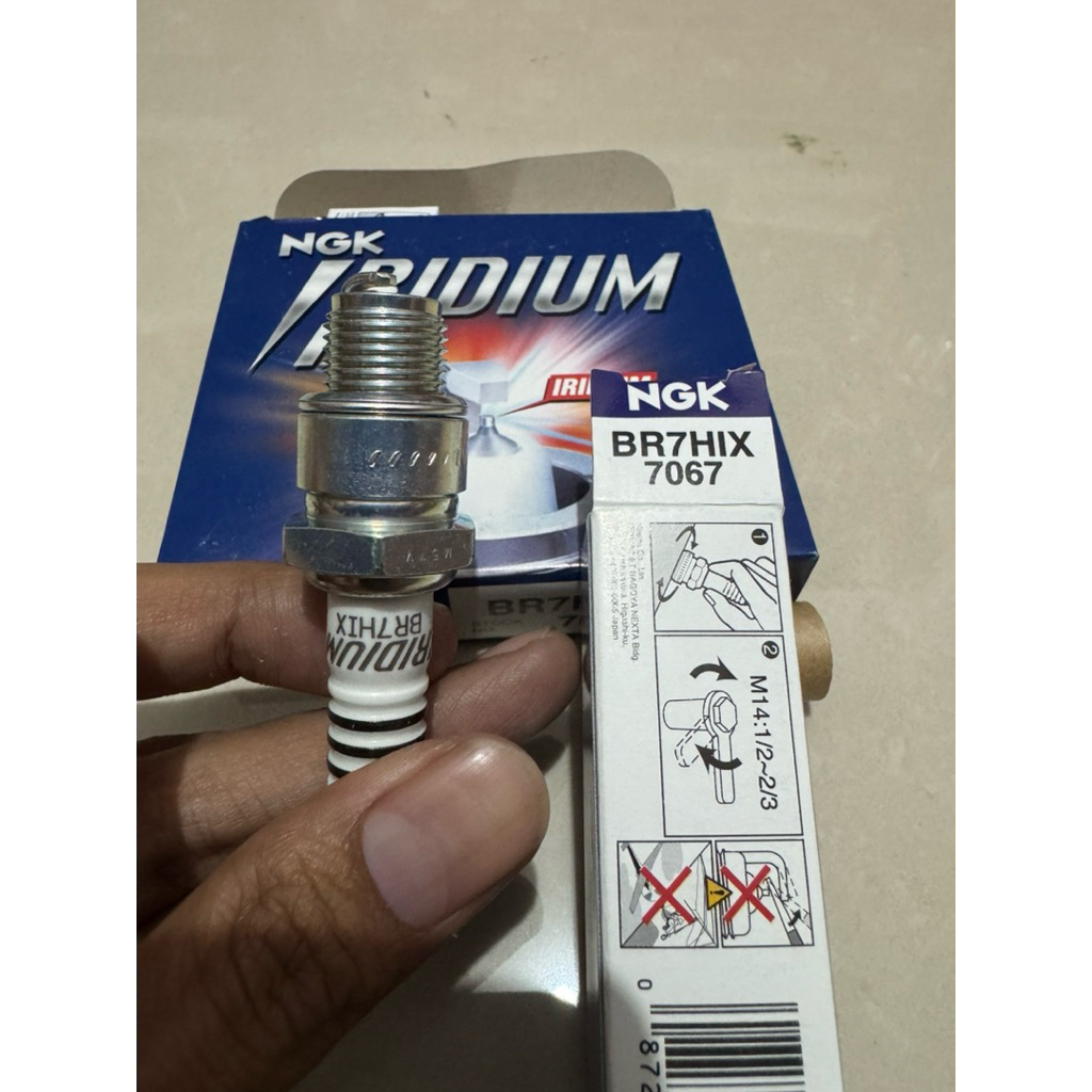 BUSI NGK IRIDIUM RX KING FIZ R BR7HIX ORIGINAL JAPAN SPARK PLUG NGK IRIDIUM FIZ R RX KING ORIGINAL
