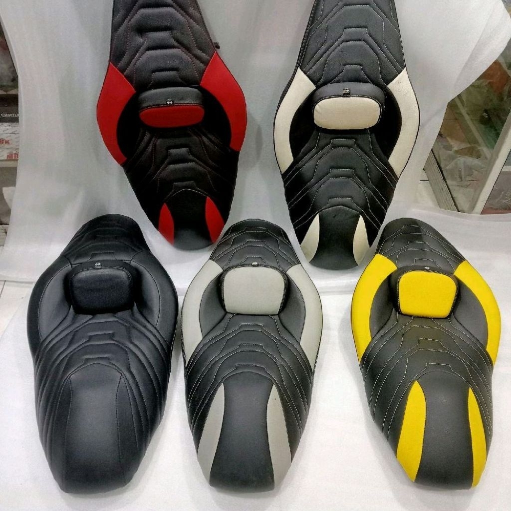 jok custom aerox 155 / aerox connected MB TECH WATERPROOF jok variasi aerox 155 jok aerox 155