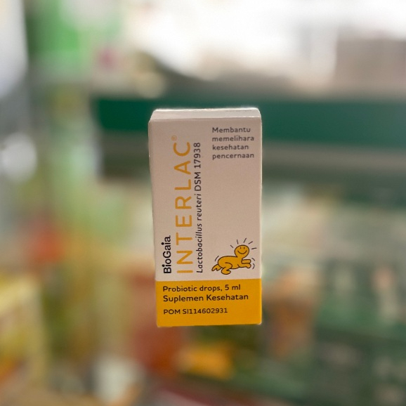 Interlac Drop Probiotik Lactobacillus Reuteri