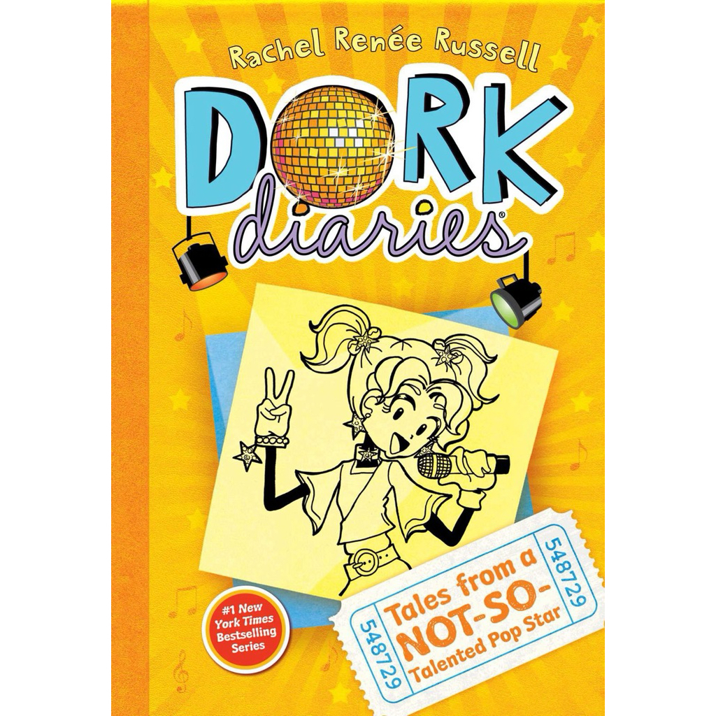 Dork Diaries  Book 3 (Tales from a NOT-SO-Talented Pop Star)  by Rachel Renée Russell - Hardcover