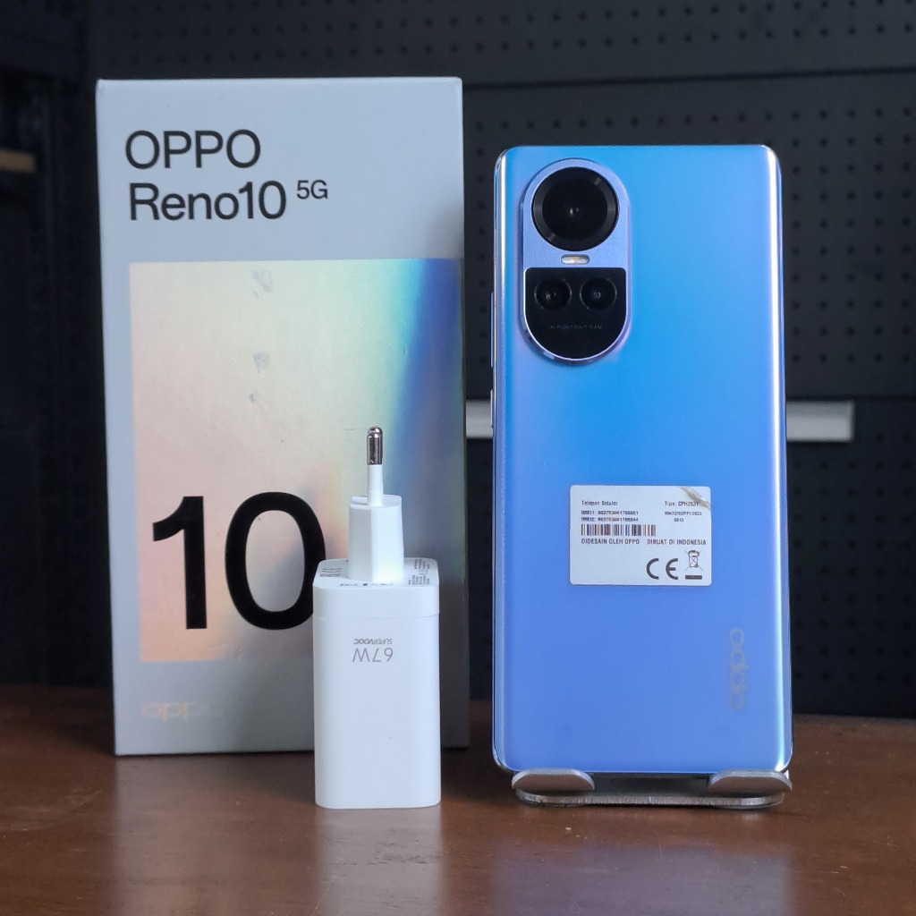 oppo reno 10 5G 8/256gb second fullset bergaransi