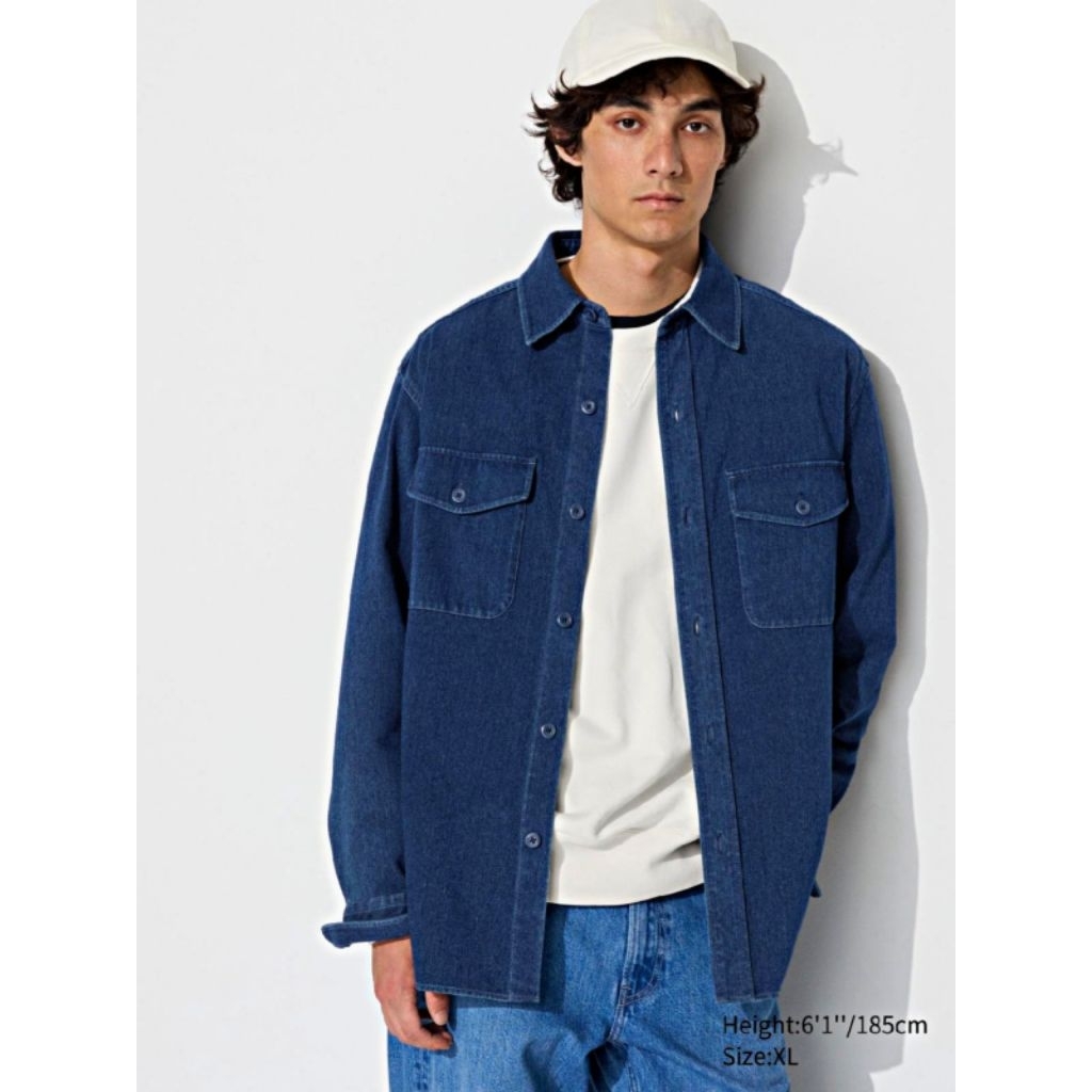 Uniqlo Overshirt Jersey