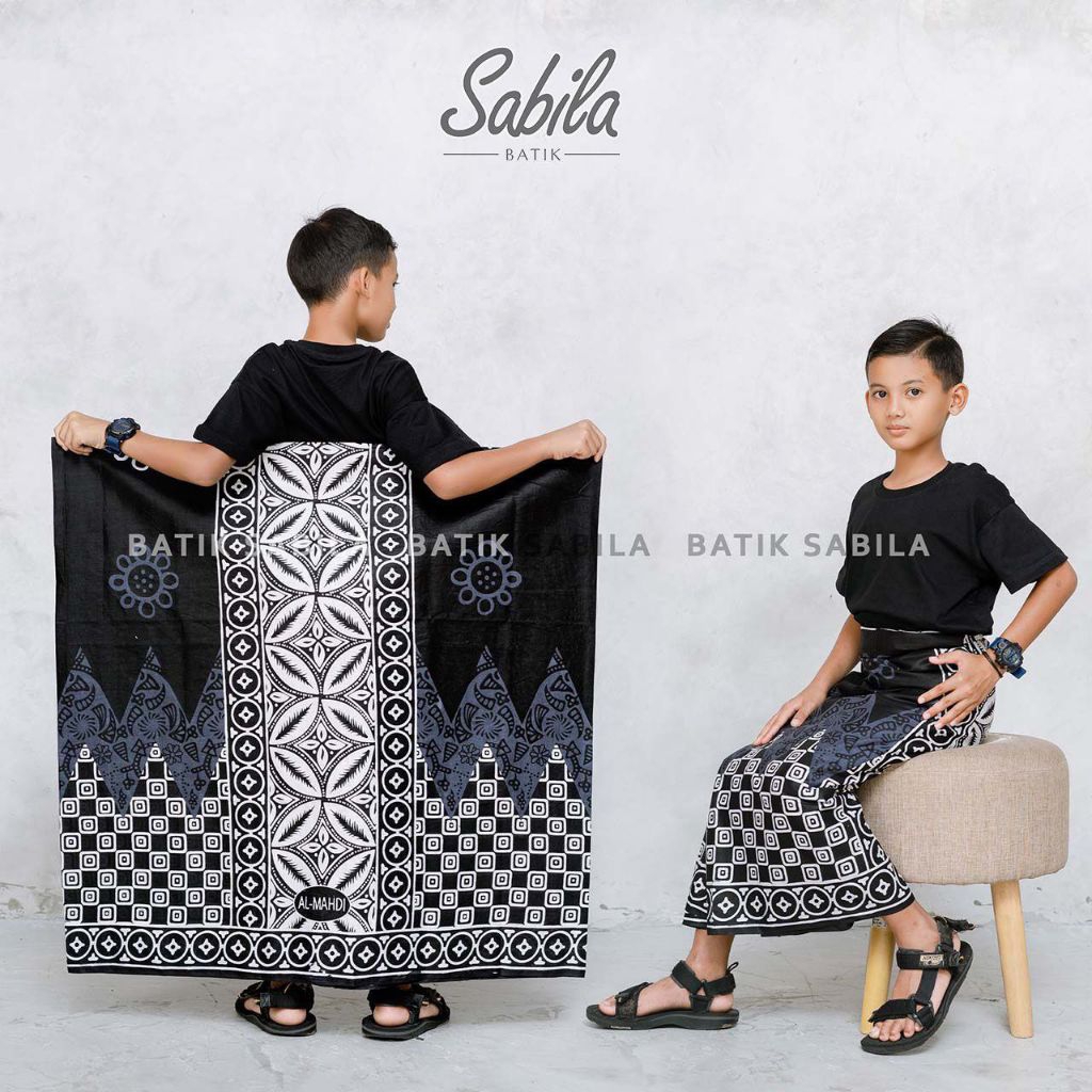 Sarung Batik Anak Motif Wayang | Sarung Anak Santri | Sarung Batik Gunungan | Sarung Batik | Sarung 