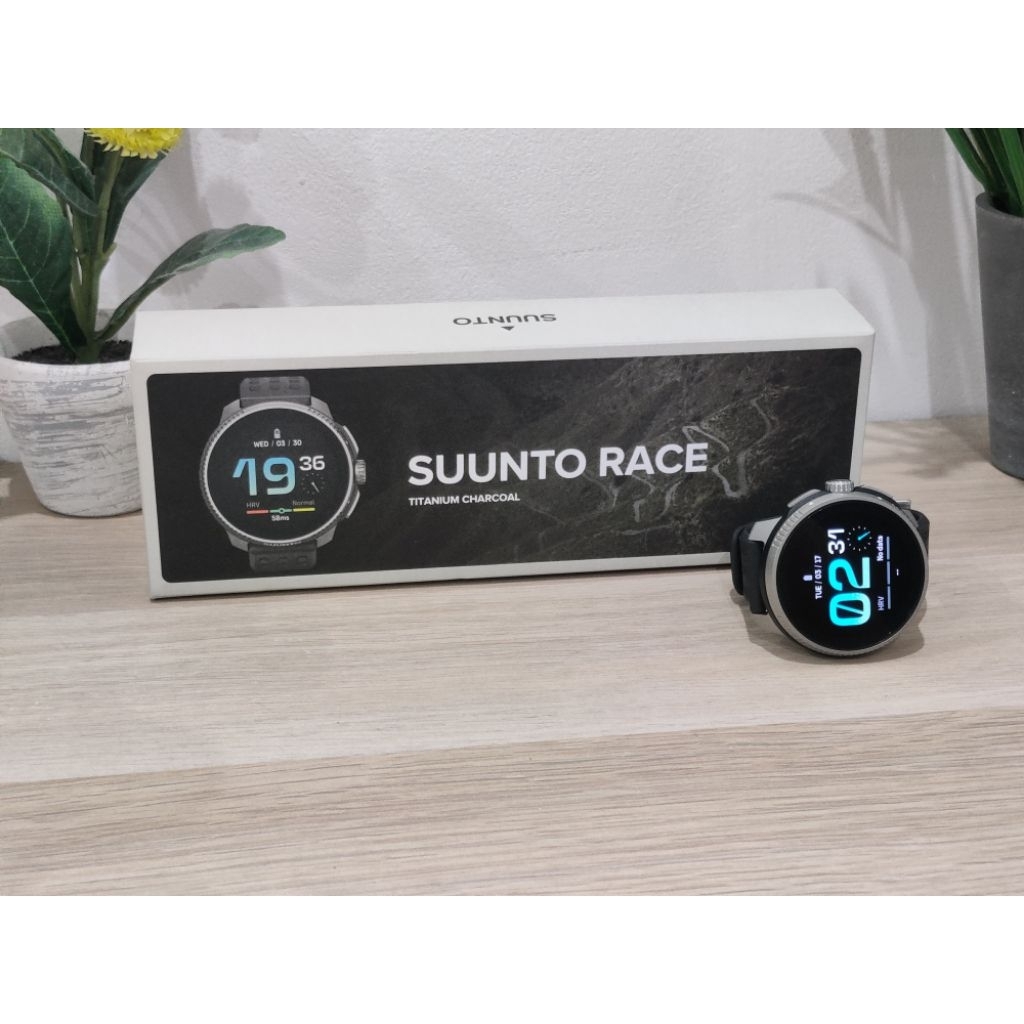Suunto Race Titanium Charcoal Resmi Indonesia