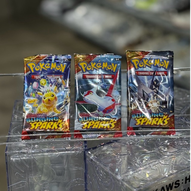 Pokemon Scarlet and Violet Surging Sparks Booster Pack English Version (100% AUTHENTIC)