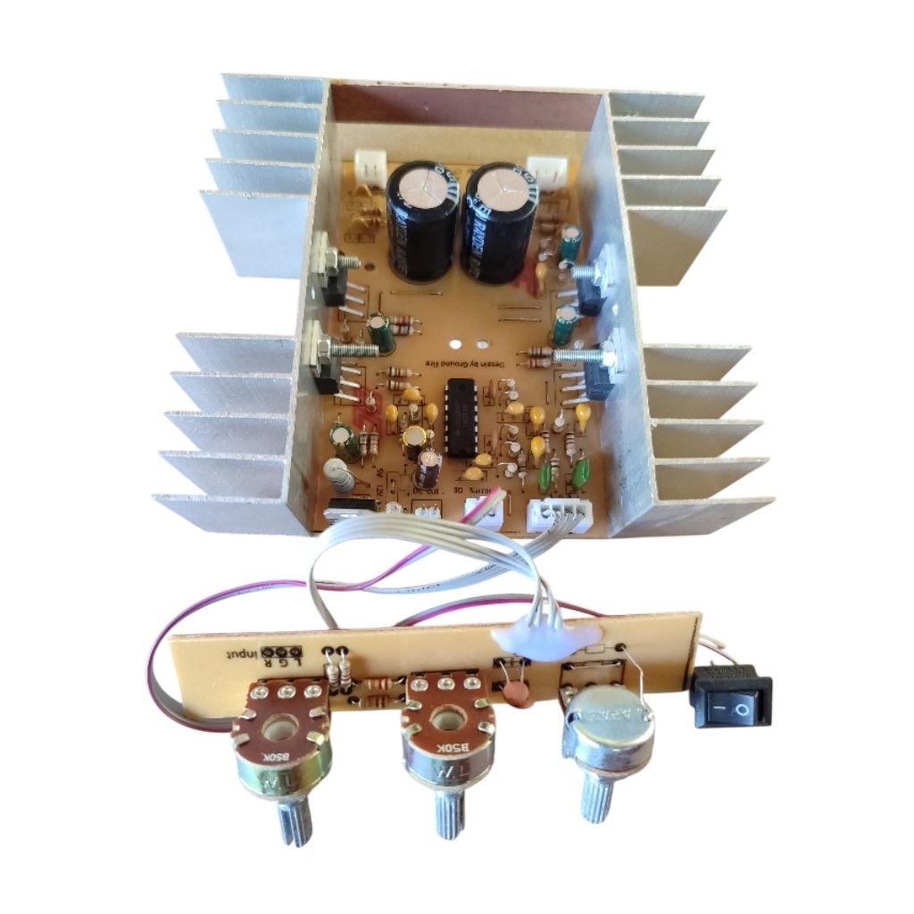 kit amplifier 2.1 subwoofer & surround 3D 100watt tda2050.