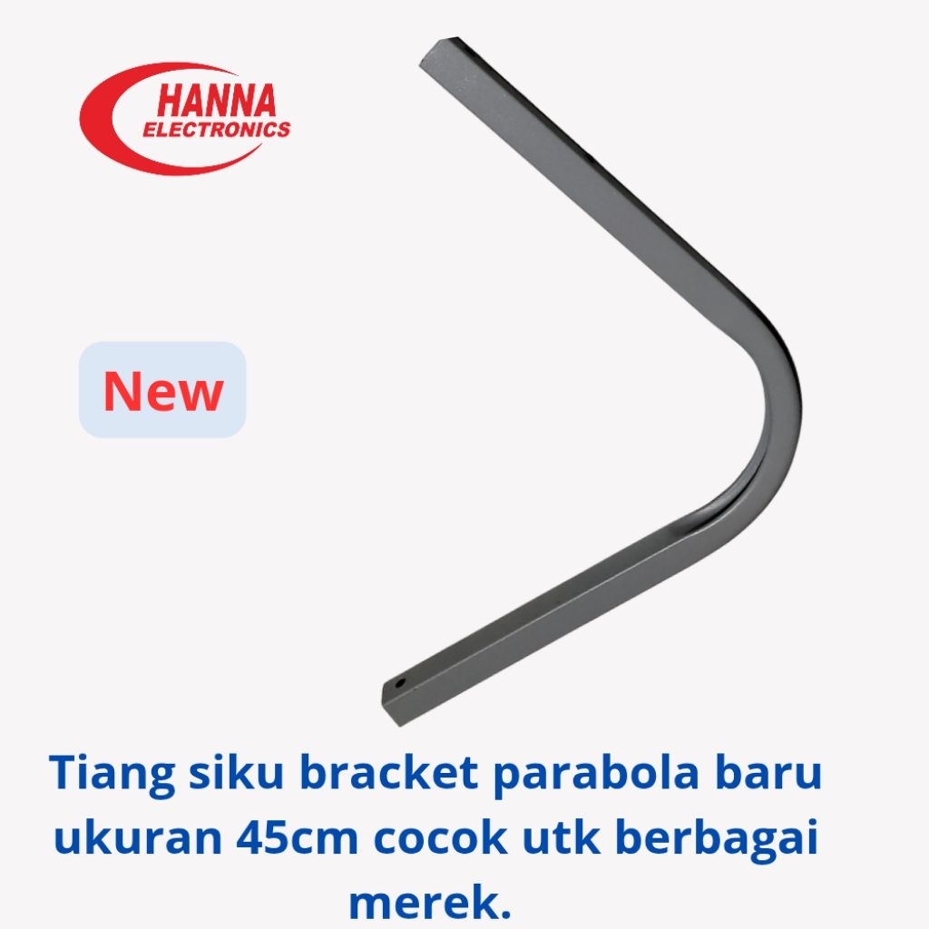 Tiang Siku Parabola 45 Cm