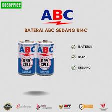 Batu Baterai ABC Sedang - Besar