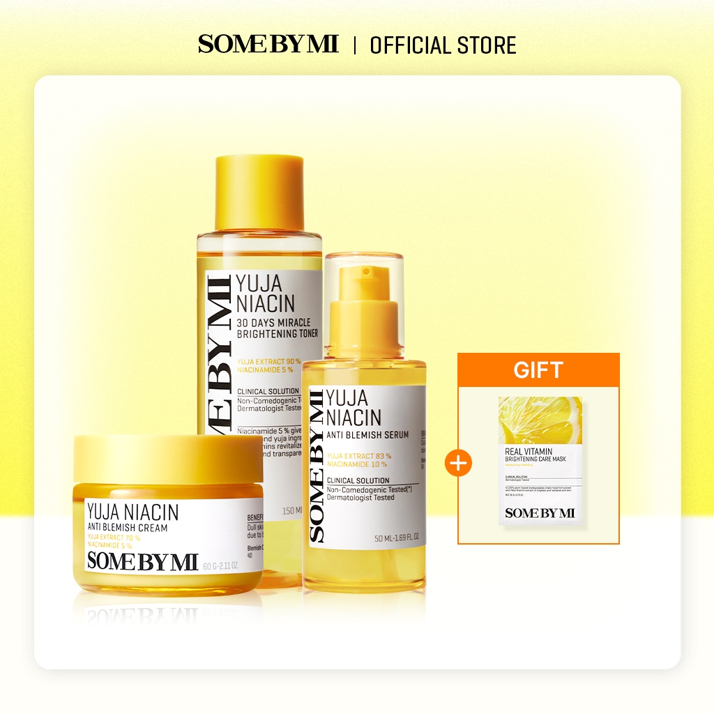 SOME BY MI Yuja Niacin Brightening 3 Step Set