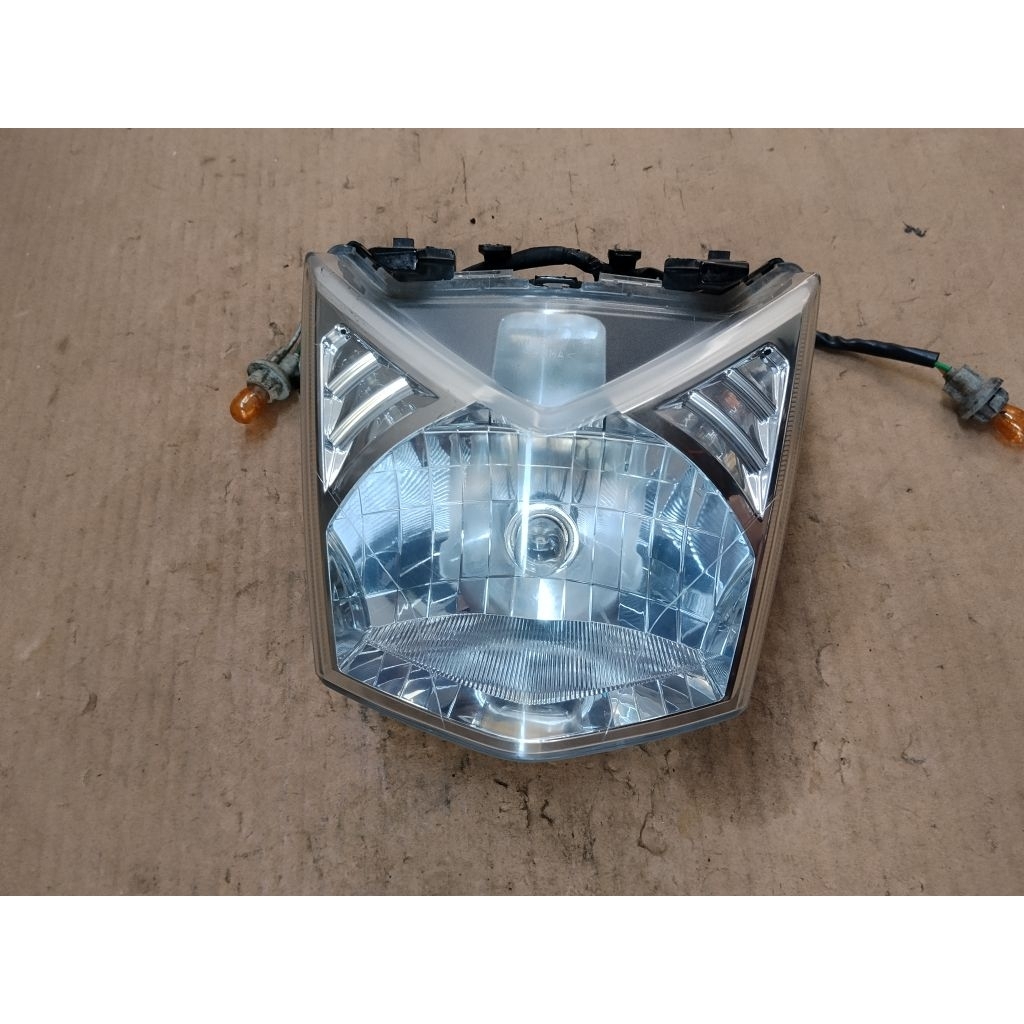 headlamp reflektor lampu depan honda bit fi th 2013/2016 ori bekas copotan motor