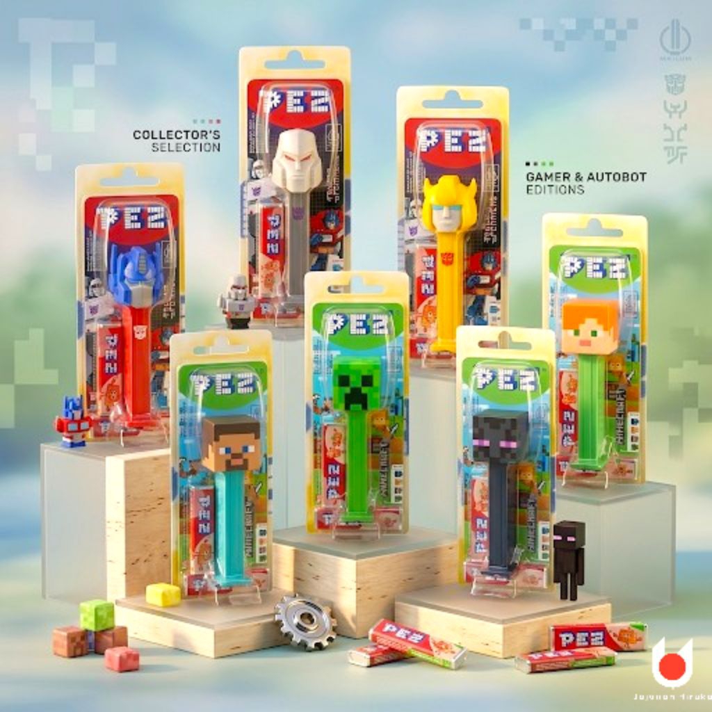 Mainan Pez Candy Caracter Icon/Mainan Pez Permen (gress)