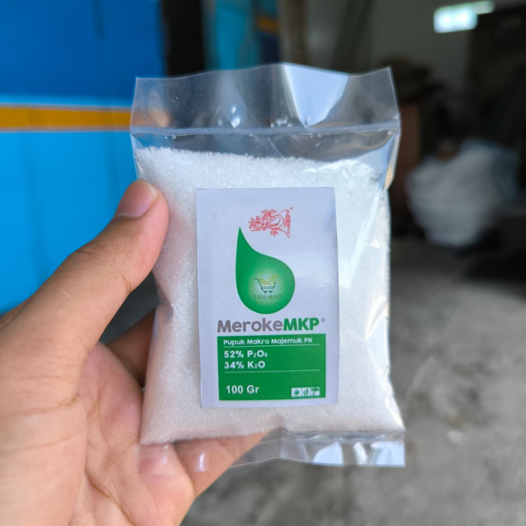 Pupuk Meroke MKP Pemacu Pembungaan Repack 100gr