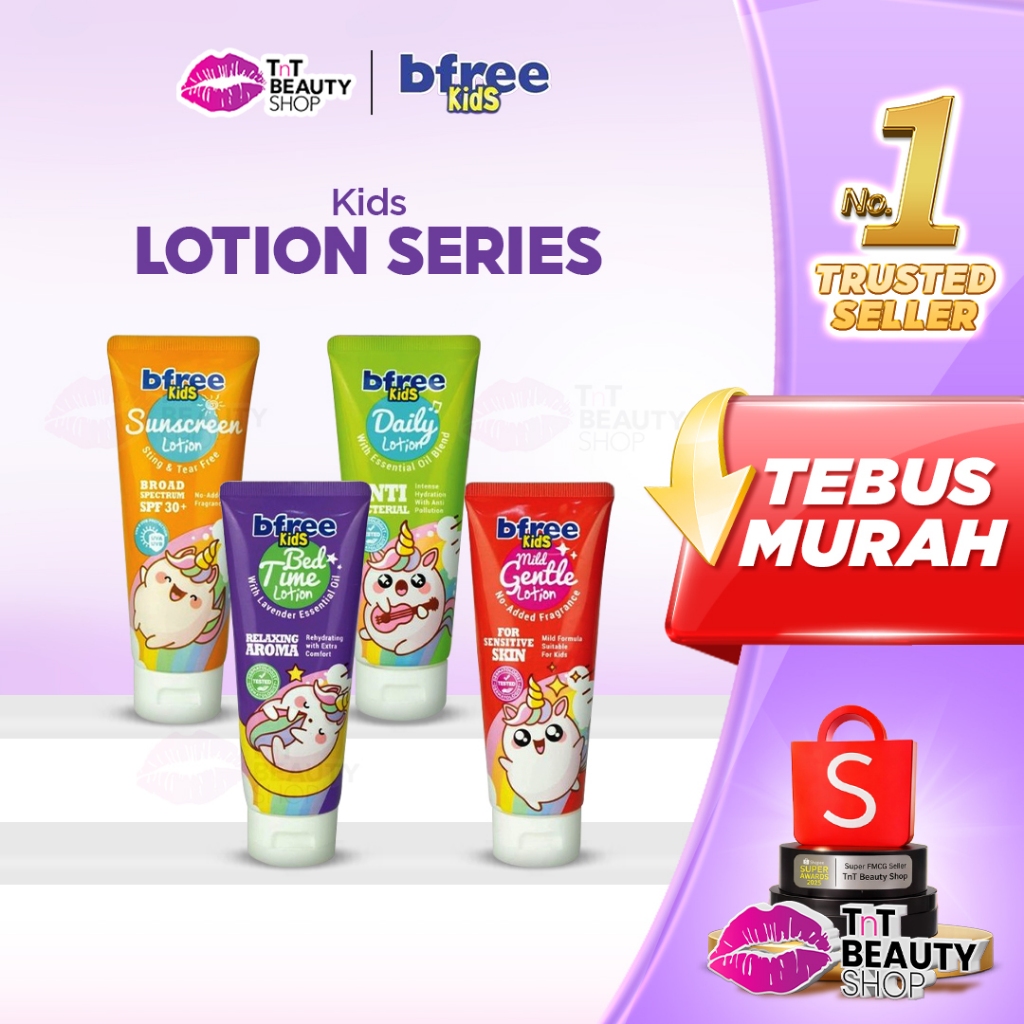BFREE Kids Lotion - Bfree Kids Sunscreen Lotion 100ml | TnT Beauty Shop