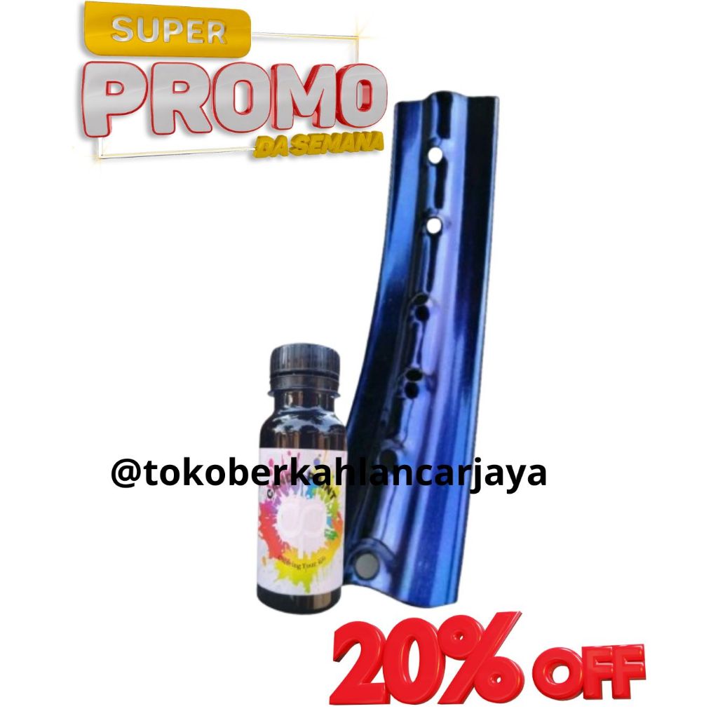 (OLES) 100 ML CANDY PAINT CAT CHROME CANDY PAINT CAT PELAPIS VELG CHROME CANDY PAINT