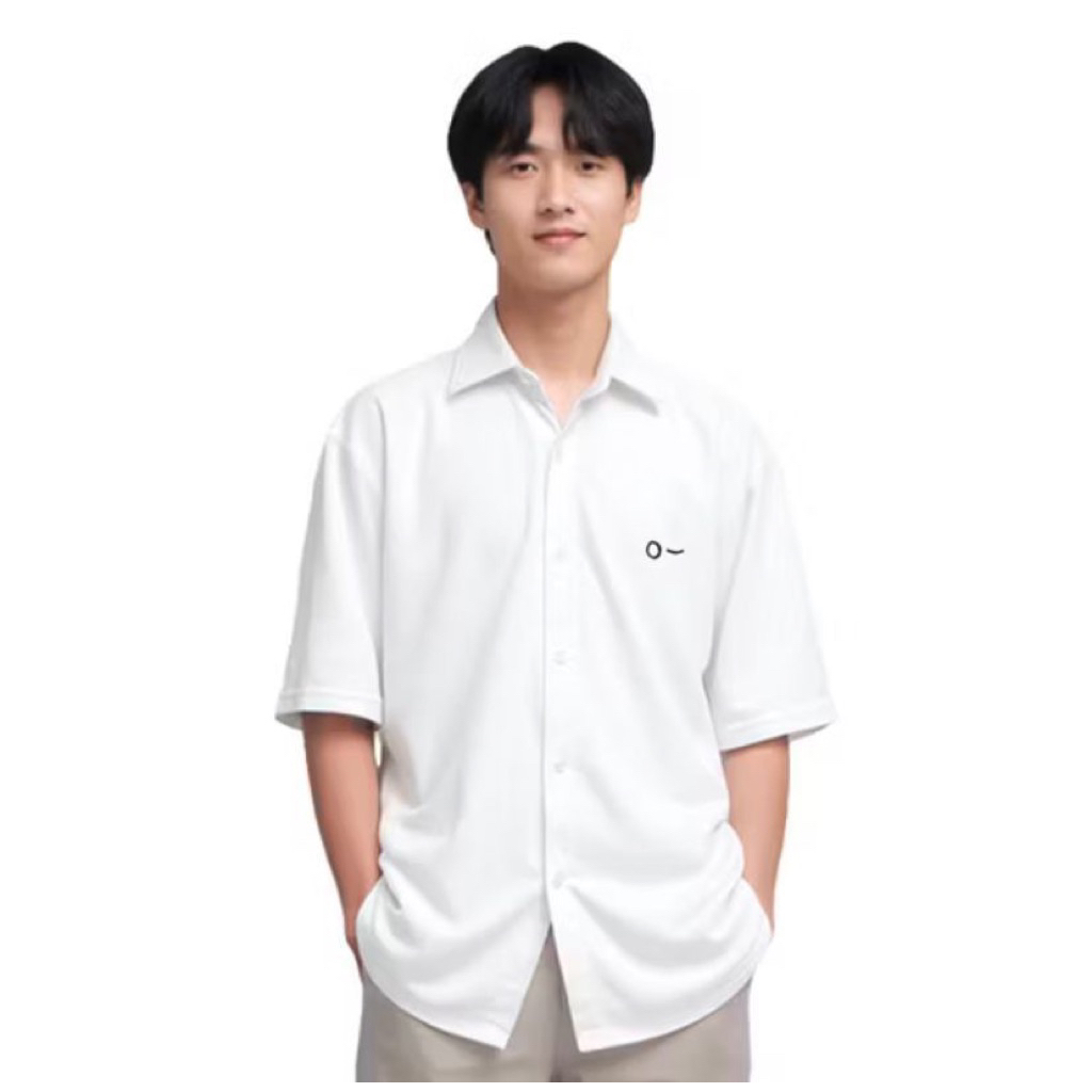 John&Jill - Reguler Shirt in White