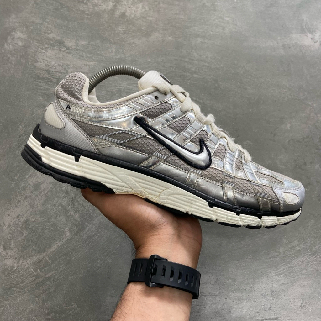 [Size 42.5] Nike P-6000 ‘Metallic Silver’ (CN0149-001) Second Original Kondisi Mulus Nominus. Harga 
