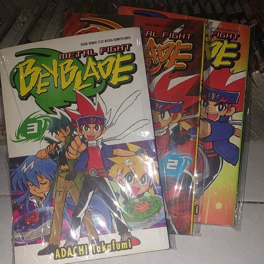 Komik Beyblade Metal Fight