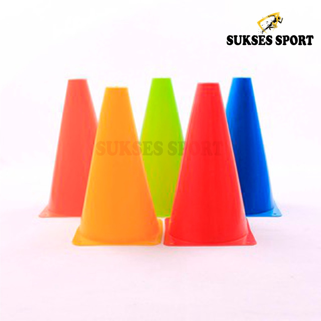 Kons Kerucut Warna CONE KERUCUT Alat Latihan Olahraga Sepakbola Futsal