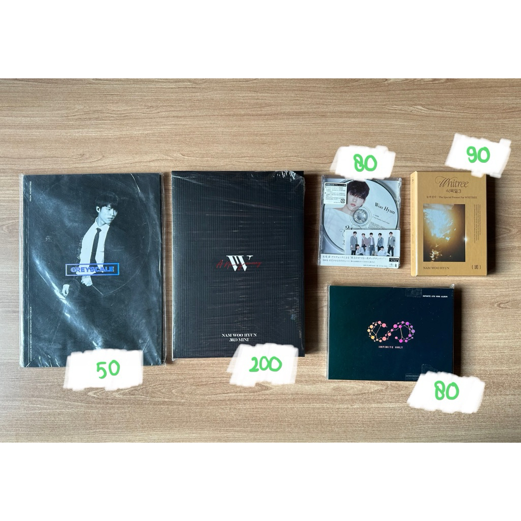 photobook album nam woohyun infinite