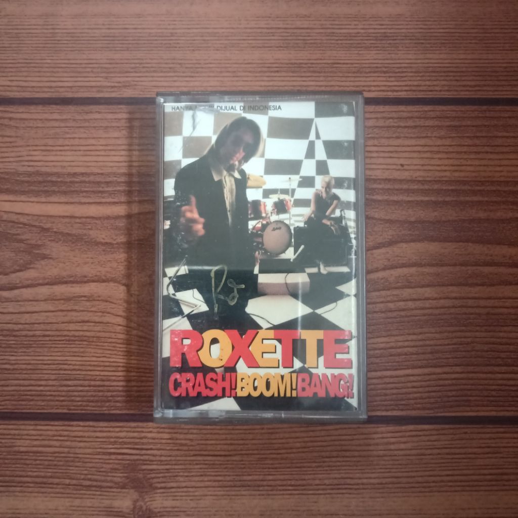 Kaset ROXETTE CrashBoomBang