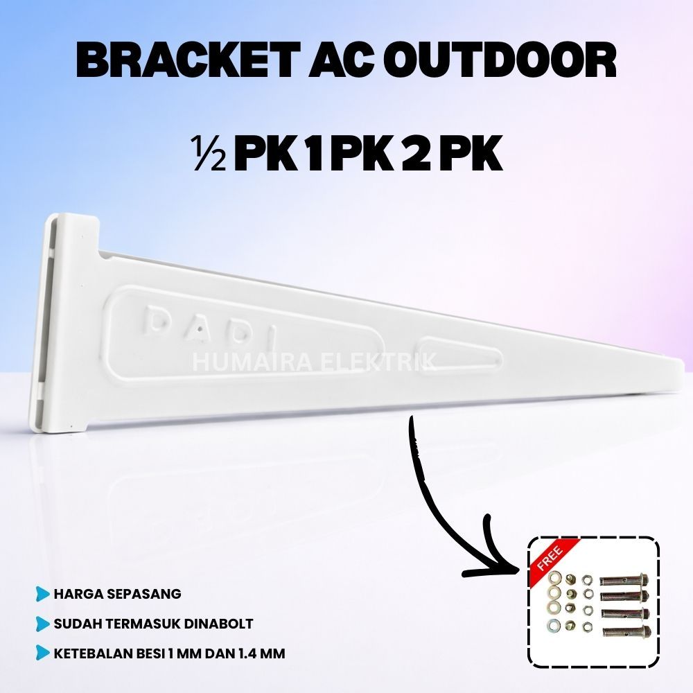 BRACKET AC OUTDOOR 1/2 PK - 1 PK / BRAKET AC OUTDOOR
