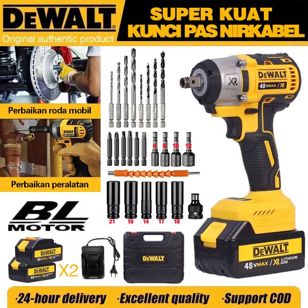 Kunci Pas Dewalt Kunci Pas Impact Bor Listrik Baut Bor Dinding Kunci Pas Torsi Tinggi