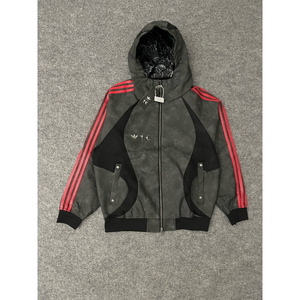 adidas X thug club leather jacket (NEW)