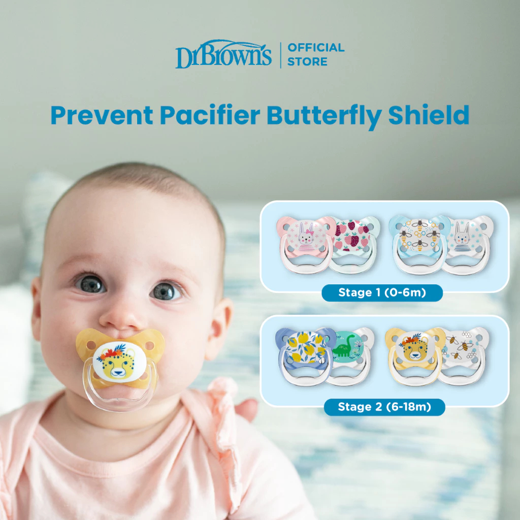 Dr Brown Browns Prevent Pacifier Empeng Bayi / Empeng Bayi Dr Browns