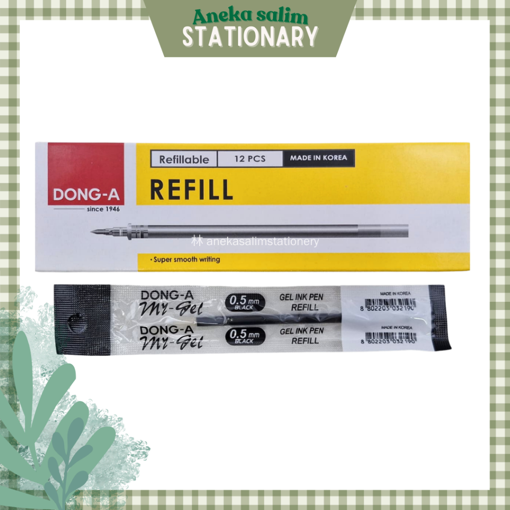 Anekasalim - Refill/Tinta Isi Ulang Refill Pulpen My Gel Dong A